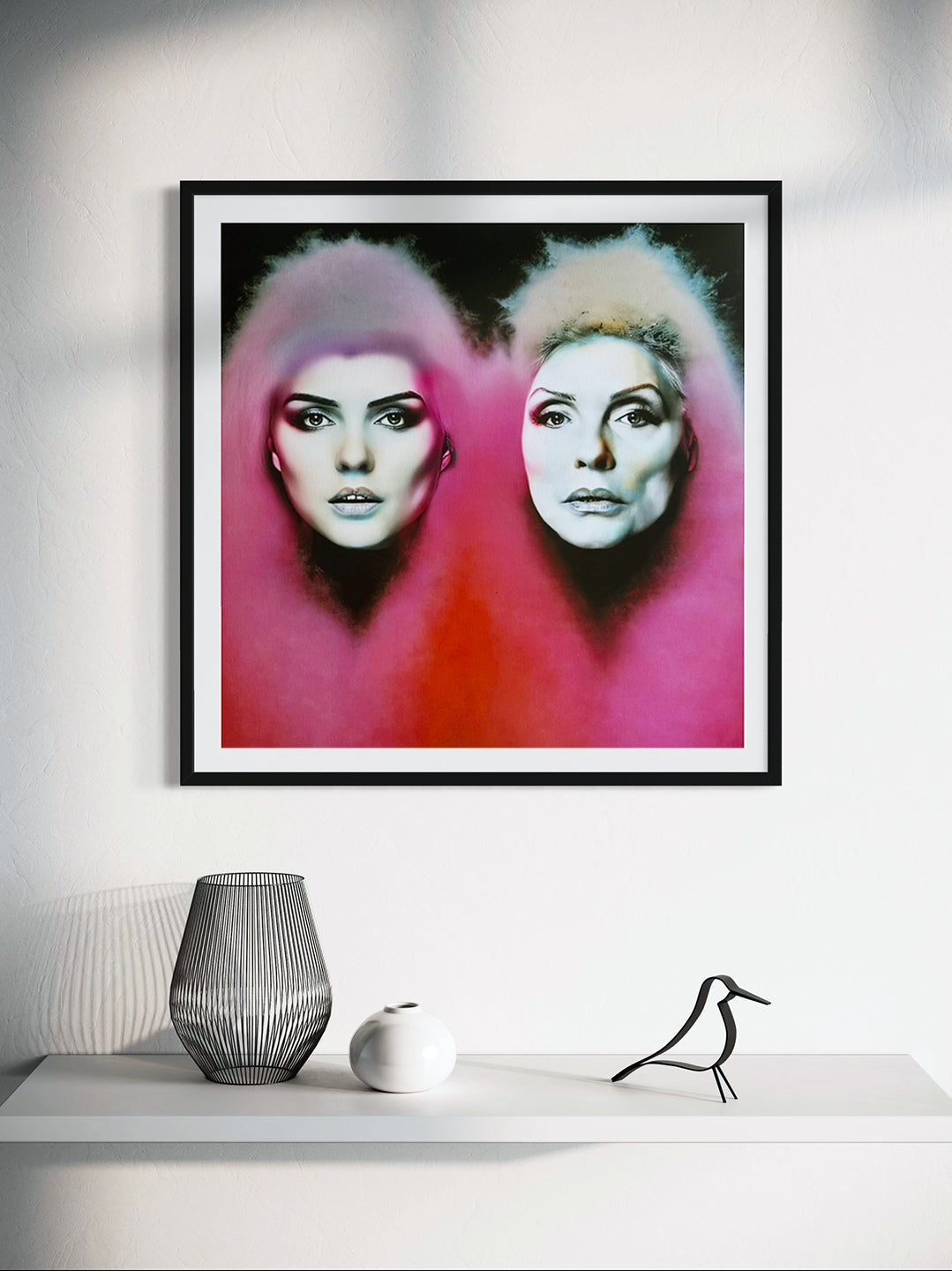 Kunstwerk: TIME (Hommage an Debbie Harry), 60 x 60 cm, limitierte Edition, Nr. 1/5
