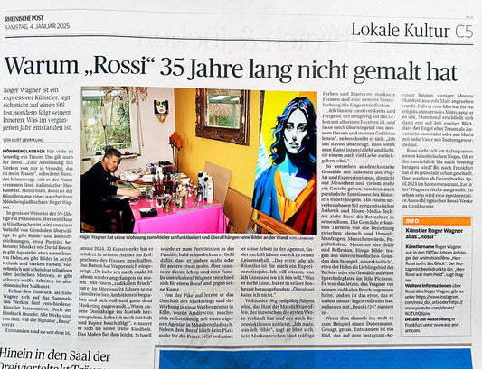ROSSI in der Rheinischen Post. Danke liebe „RP“
