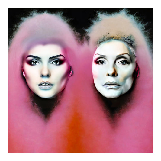 Kunstwerk: TIME (Hommage an Debbie Harry), 60 x 60 cm, limitierte Edition, Nr. 1/5
