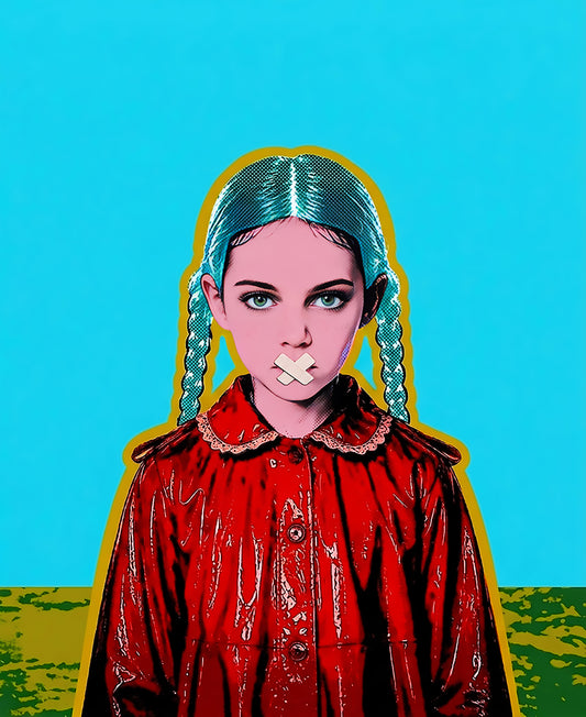 Visual Art – „Censored“, Neo Pop, ChromaLuxe HD Metal Print, 93 x 113,8 cm, lim. Edition (10 Ex.)