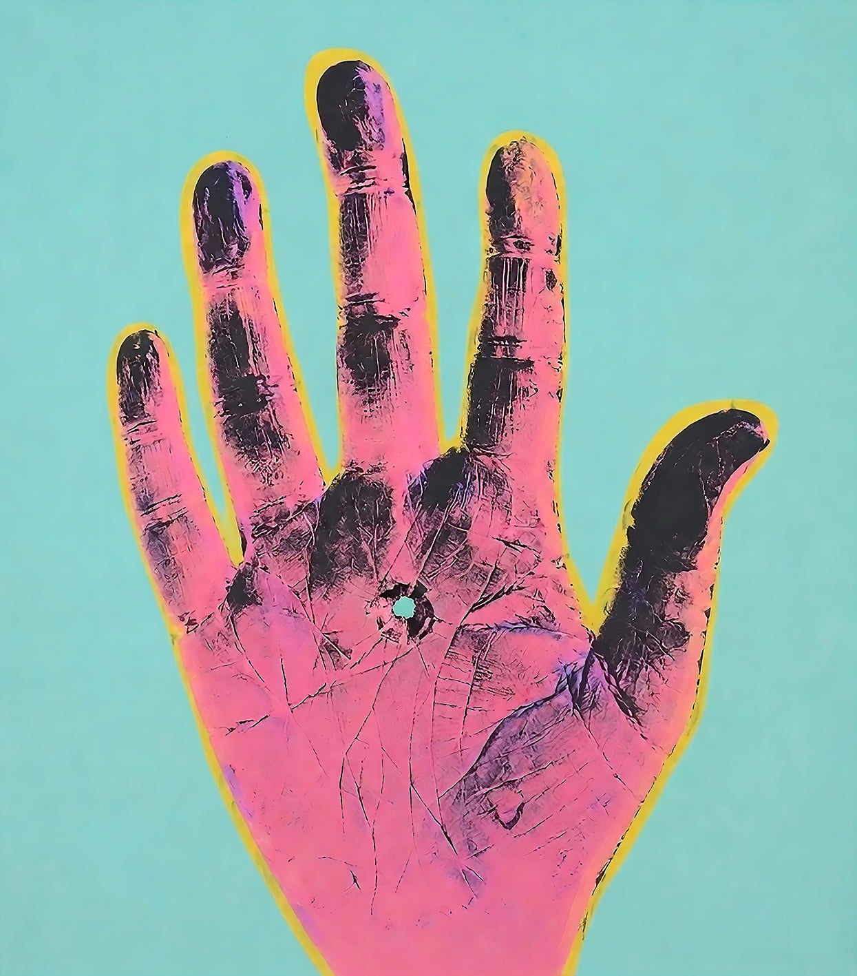 Visual Art – „Stigmata Pop“, Neo Pop, ChromaLuxe HD Metal Print, 100 x 113,8 cm, lim. Edition (10 Ex.)
