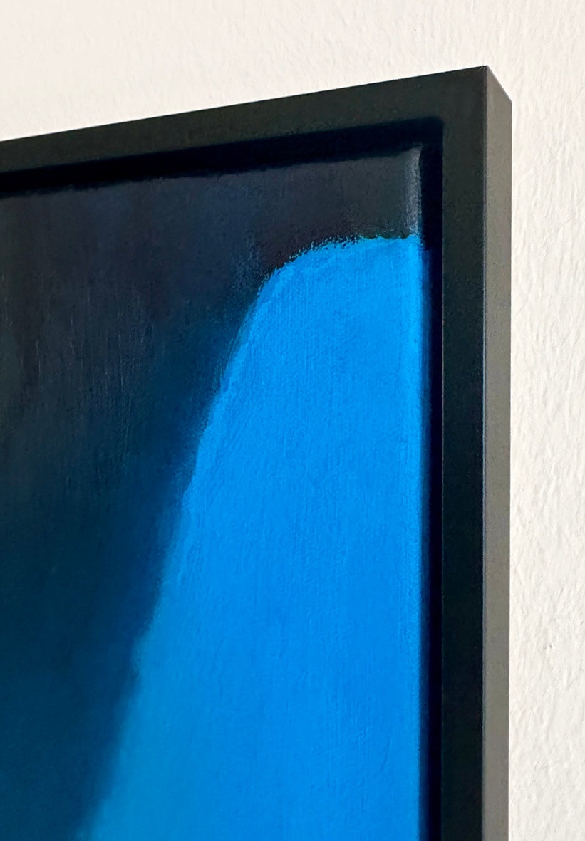 Bildtitel: „Die Rezeption“ Acryl, Format 60 x 80 cm, auf Leinwand, gerahmt