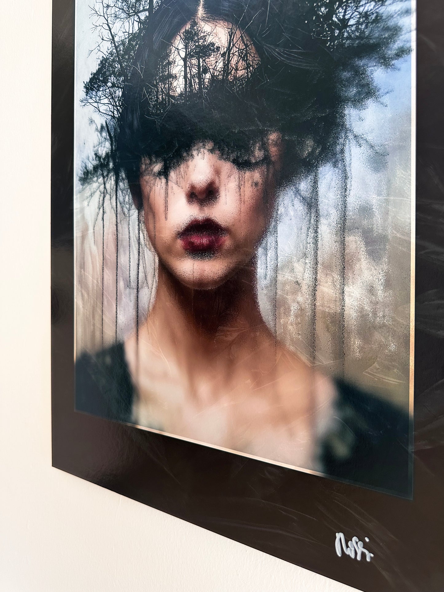 Kunstwerk: Lost in a forest – Fine Art Print auf Alu-Dibond, 50x70 cm, limitierte Edition, Nr. 3/5