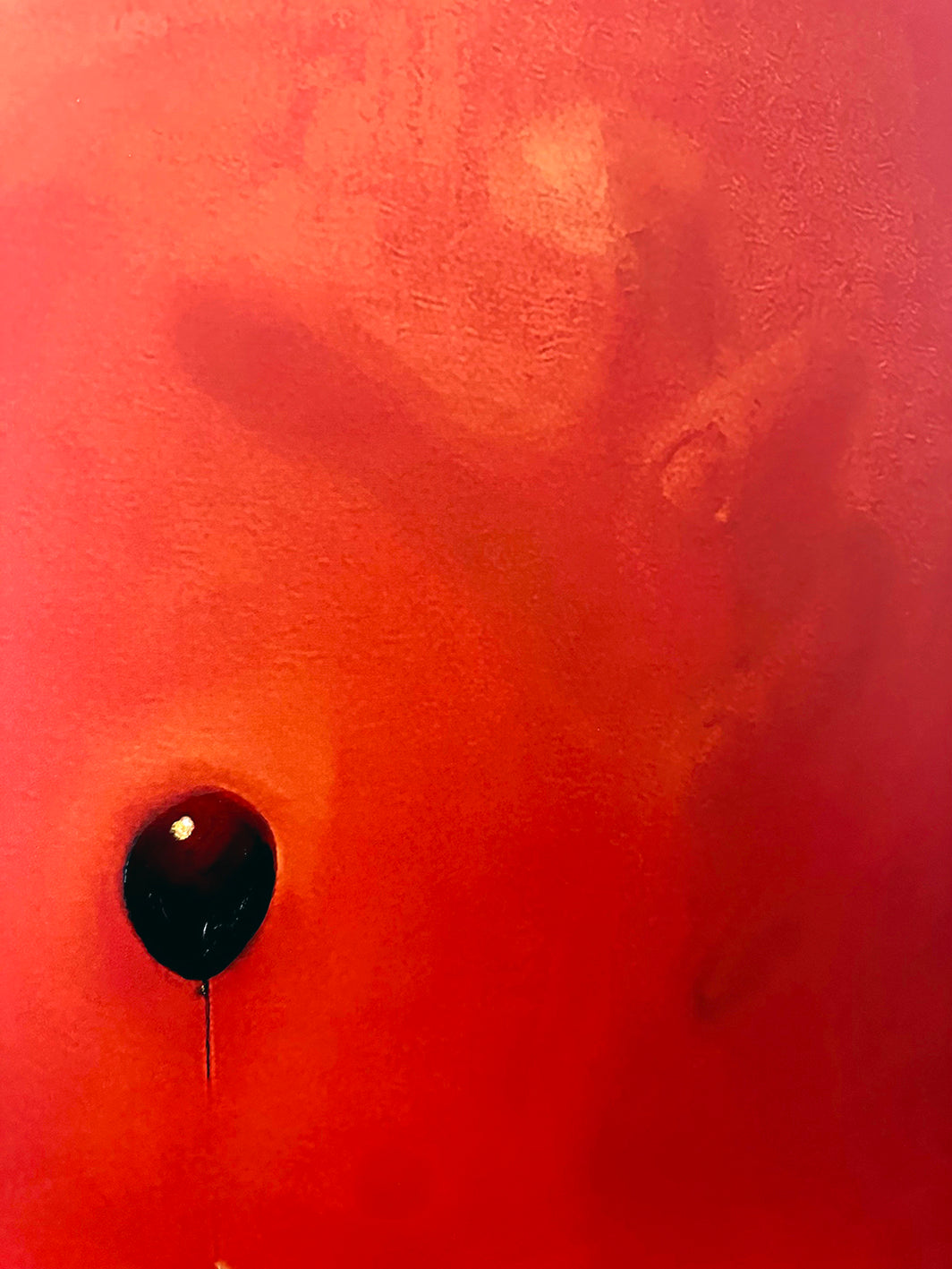 Hybrid Art – „The Balloon“, Acryl (handbemalt) & digitales Butlerfinish®-Alu. (Druck), 66 x 82 cm, lim. Edition (10 Ex.)