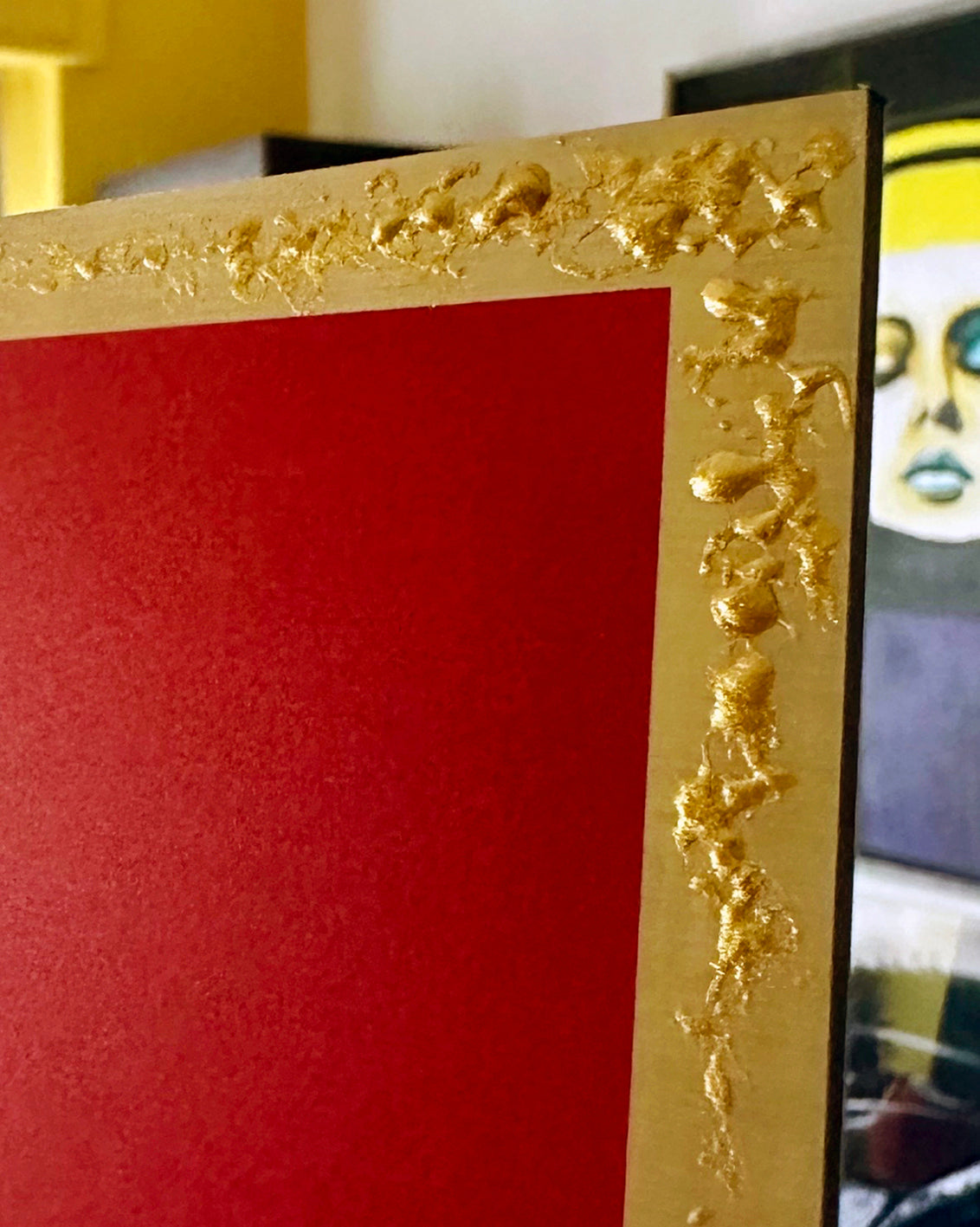 Hybrid Art – „Shining“, Acryl (handbemalt) & digitales Butlerfinish®-Alu. (Druck), 72 x 82cm, lim. Edition (10 Ex.)