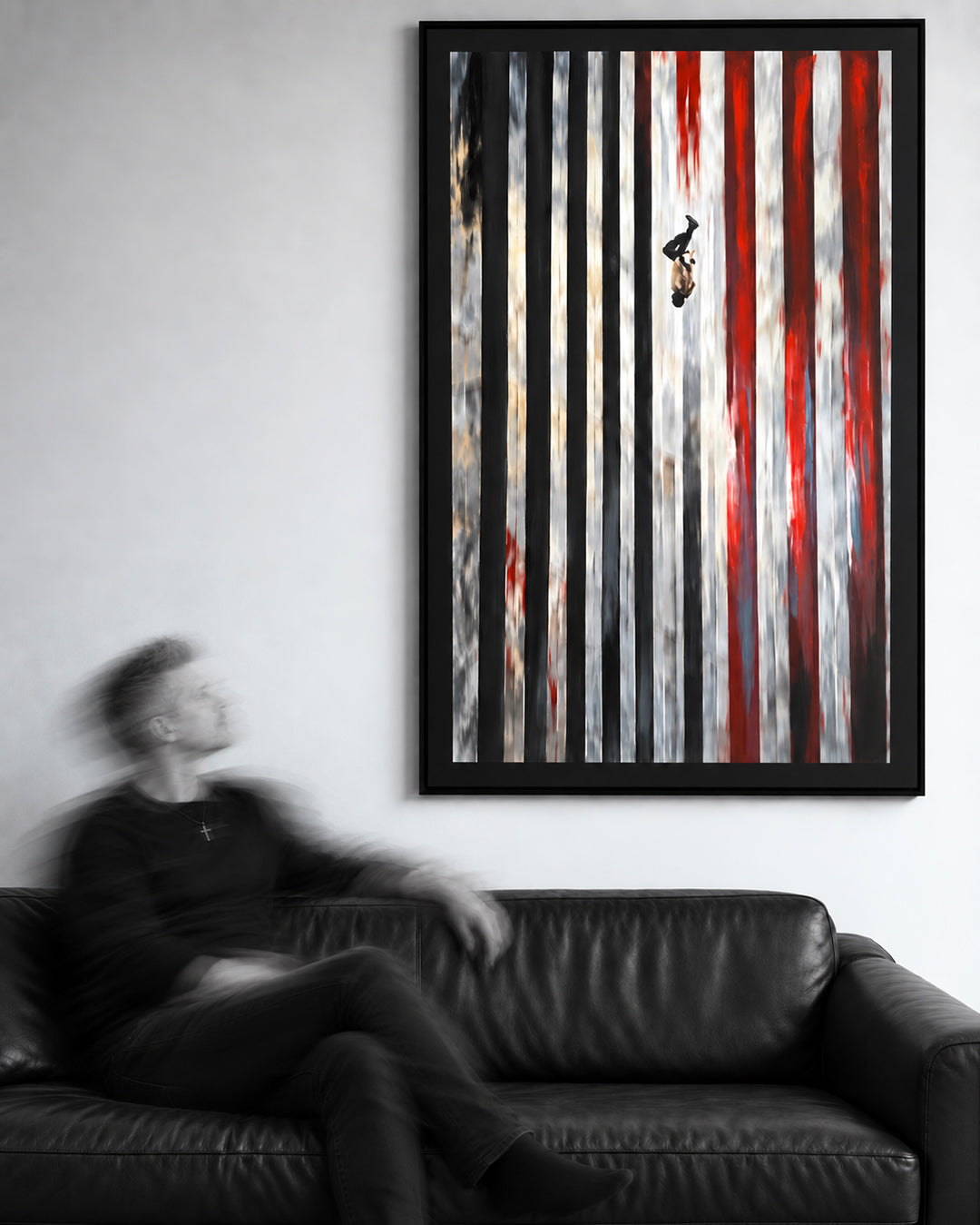 „9/11“, Acryl auf Leinwand, 2026